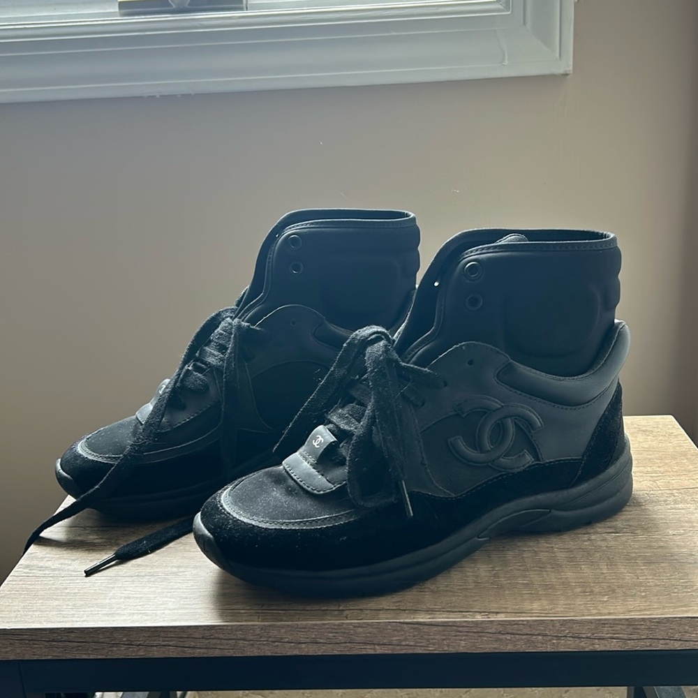 Chanel High Trainers